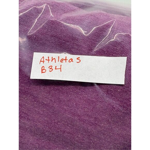 Athleta Sweatshirt‎ Cowl Neck Women Small Purple Pullover Tranquility - Picture 9 of 9